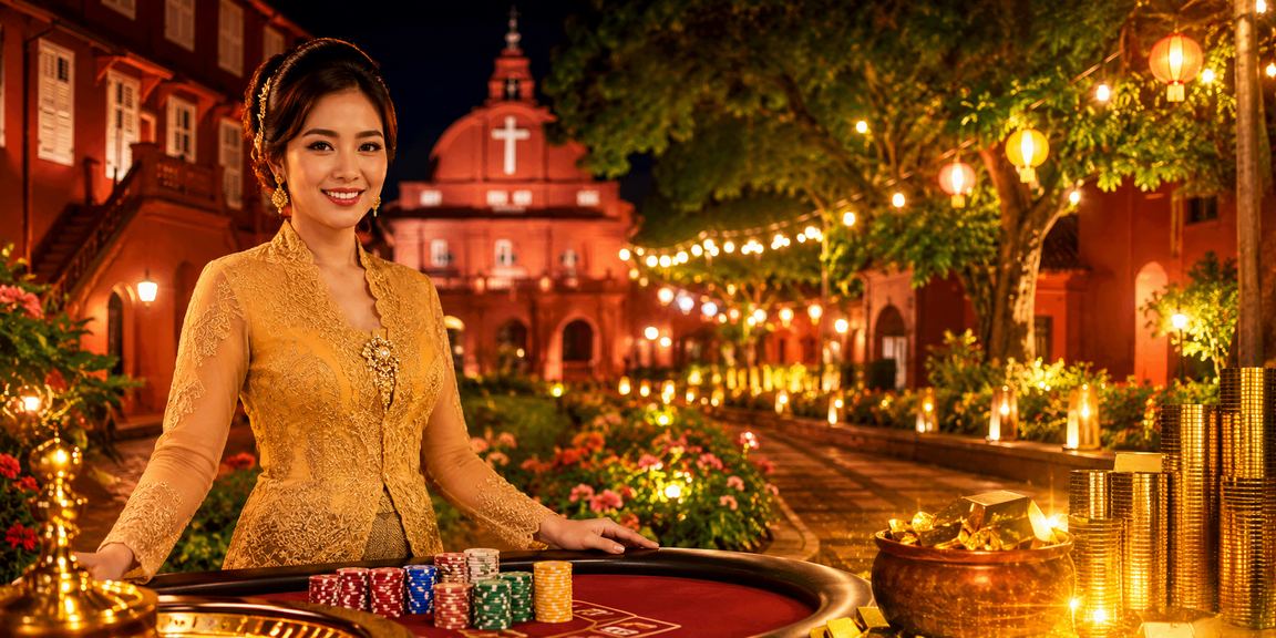 Suasana hiburan kasino dalam talian bergaya kebaya di Melaka melalui platform ss14